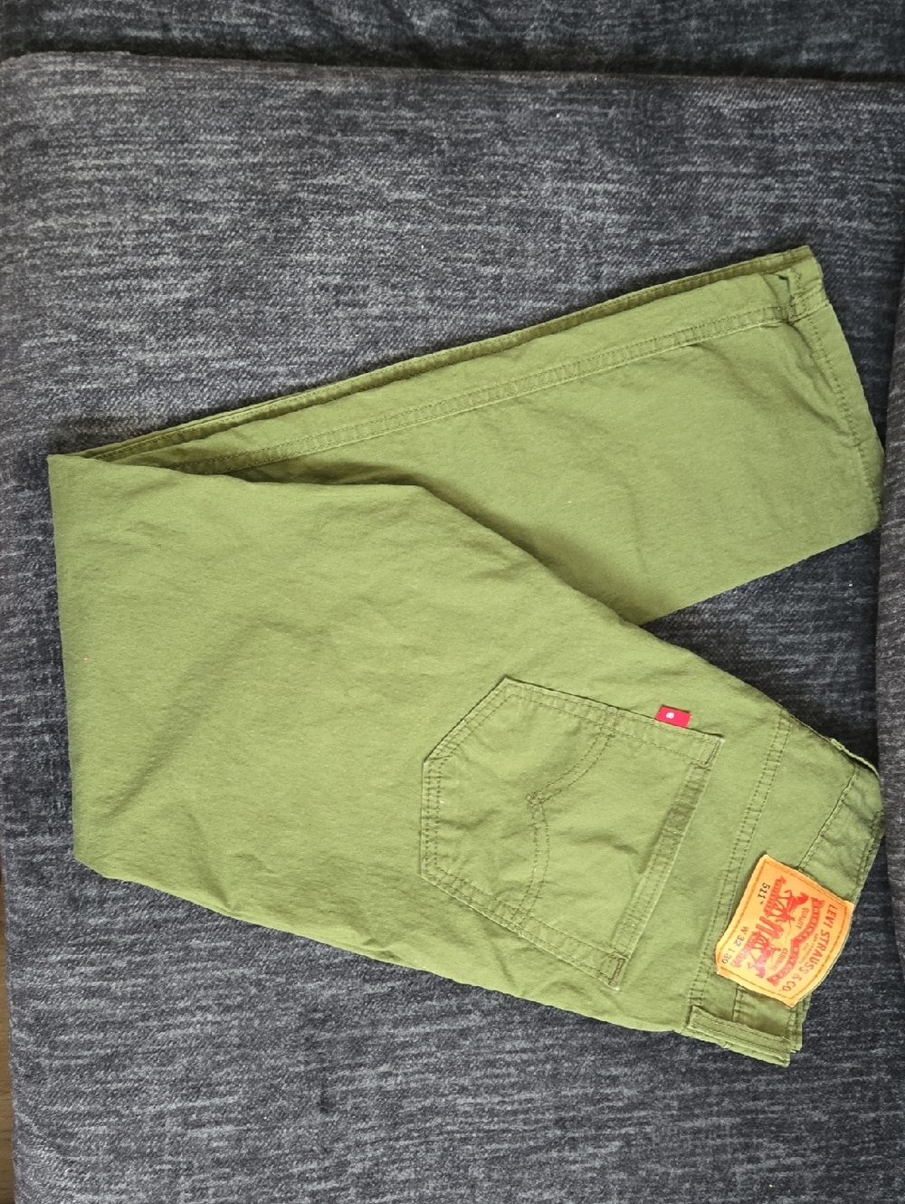 Levi's Men's Olive Green Chino Pants